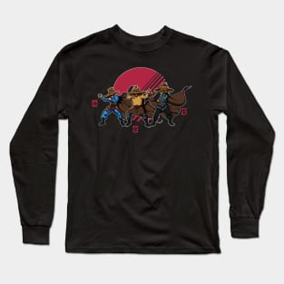 Straw Hats, Magic and Kung-fu Long Sleeve T-Shirt